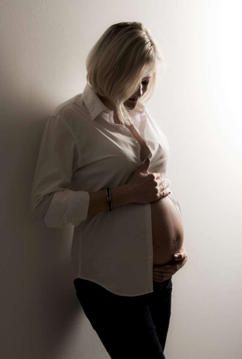 Foto Bauch Schwangerschaft 1